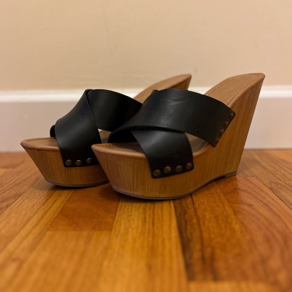 Original Charlotte Russe wedges. Like new
